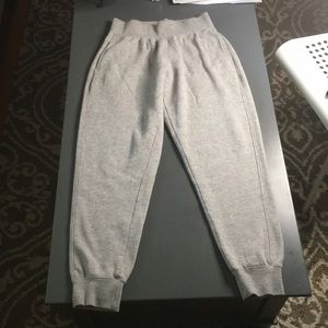 Gray sweats